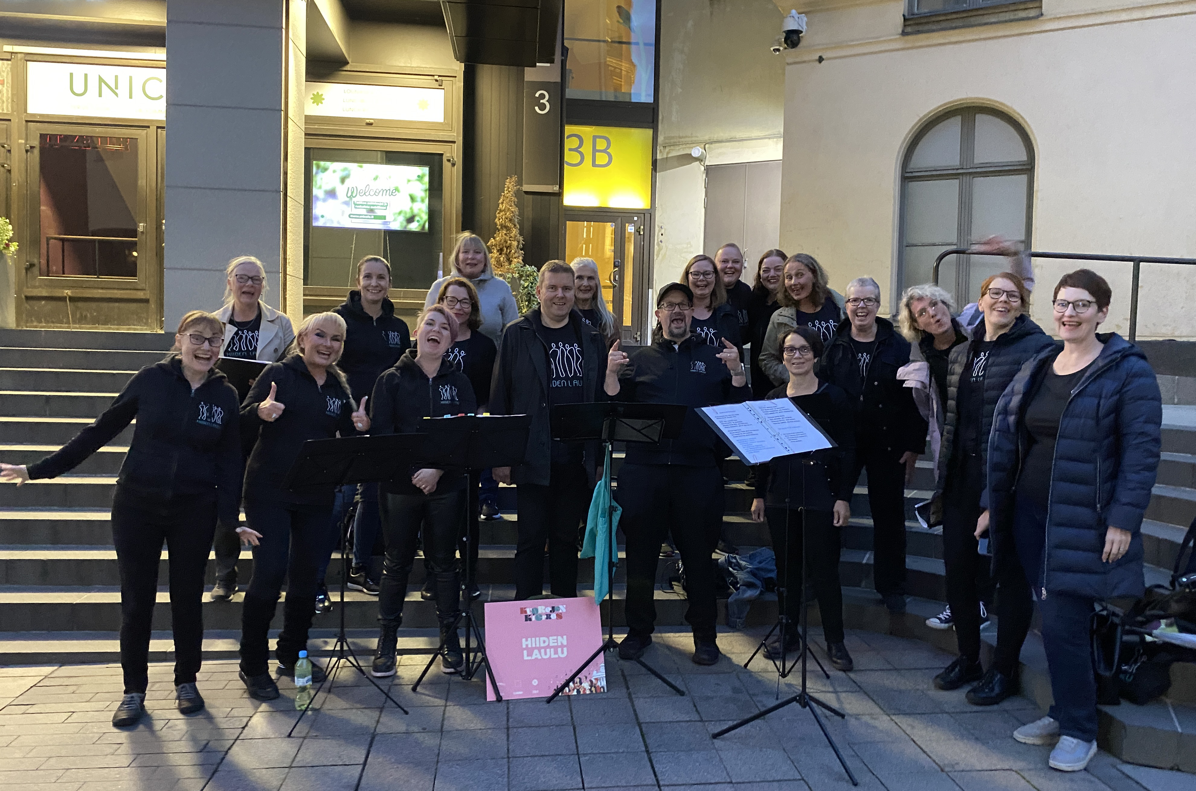 Hiiden Laulu Kuorojen Kierroksella Helsingissä 21.8.2025.