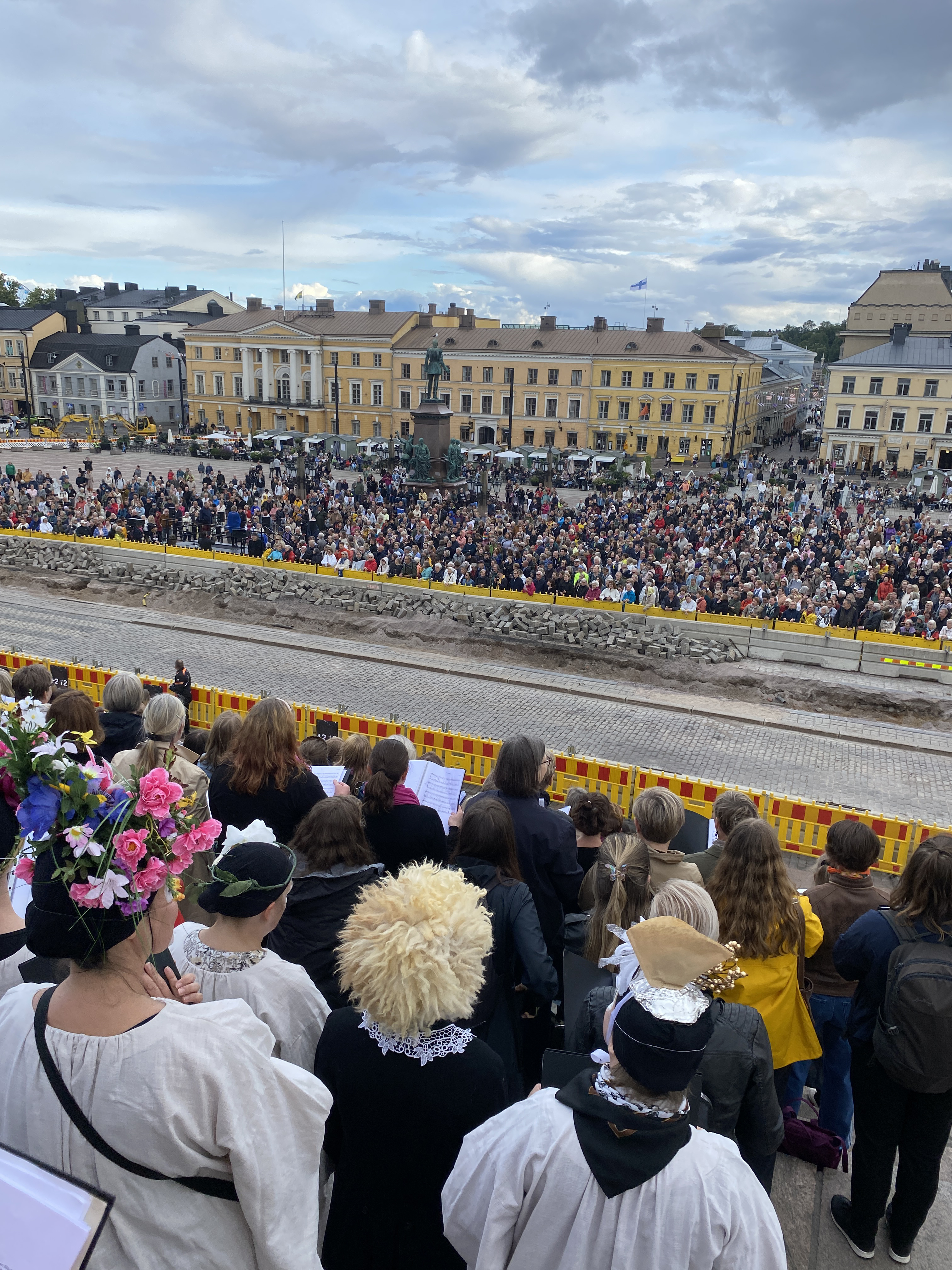 Hiiden Laulu Kuorojen Kierroksella Helsingissä 21.8.2025.