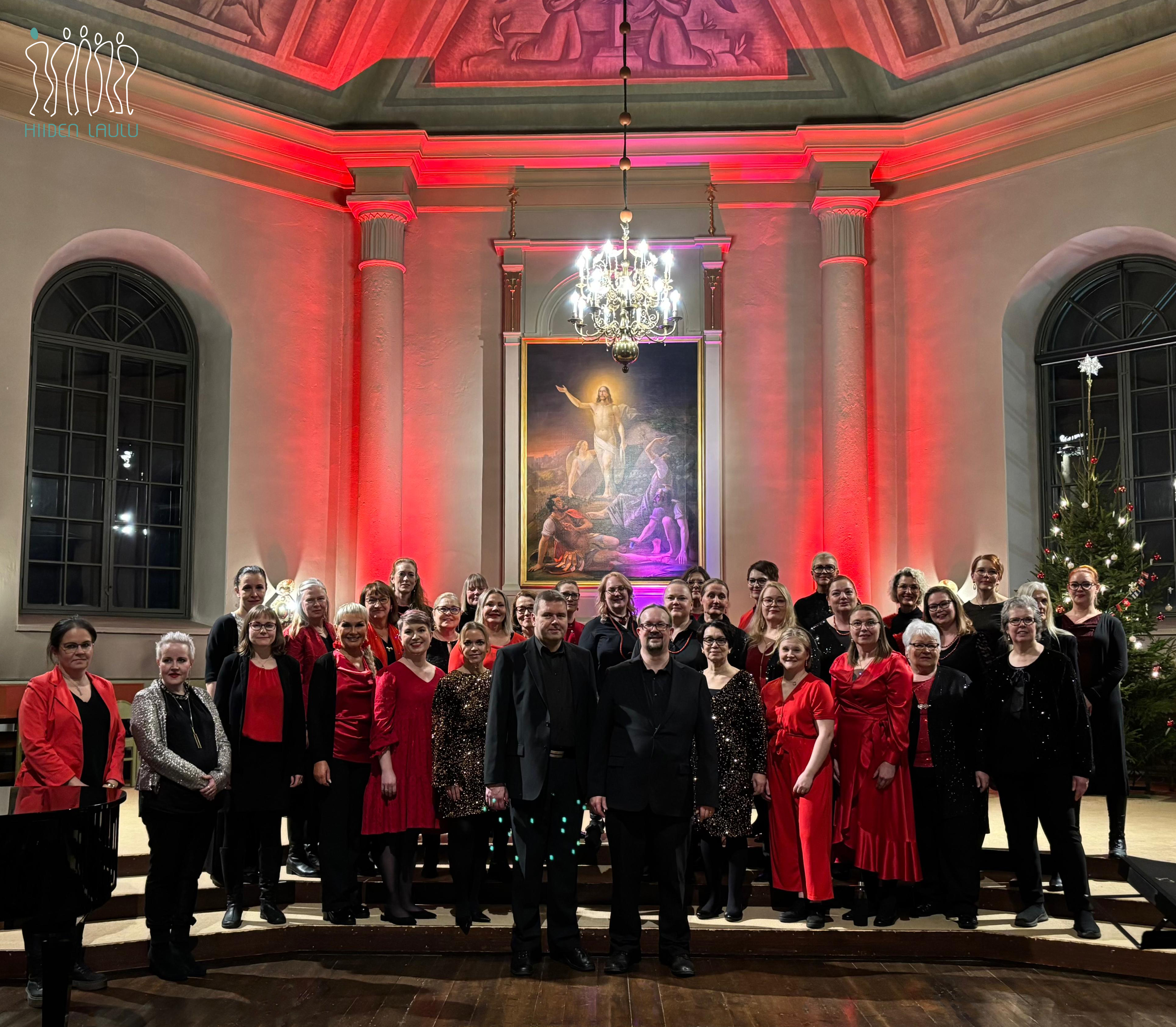 That's Christmas to Me -joulukonsertti Vihdin Kirkossa 12.12.2025. That's Christmas to Me -joulukonsertti Vihdin Kirkossa 12.12.2025.