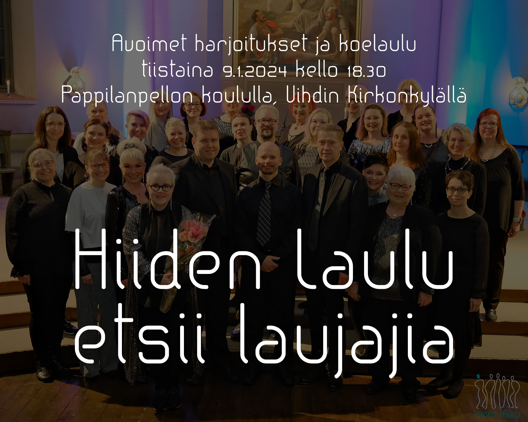 Hiiden Laulu etsii laulajia
