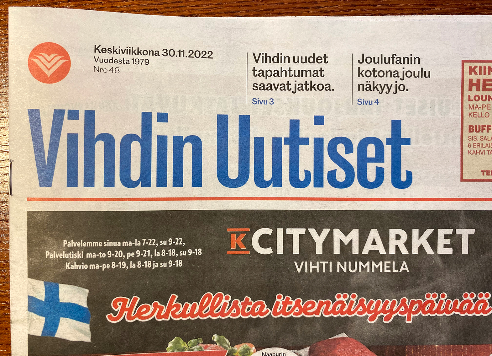Vihdin Uutiset.
