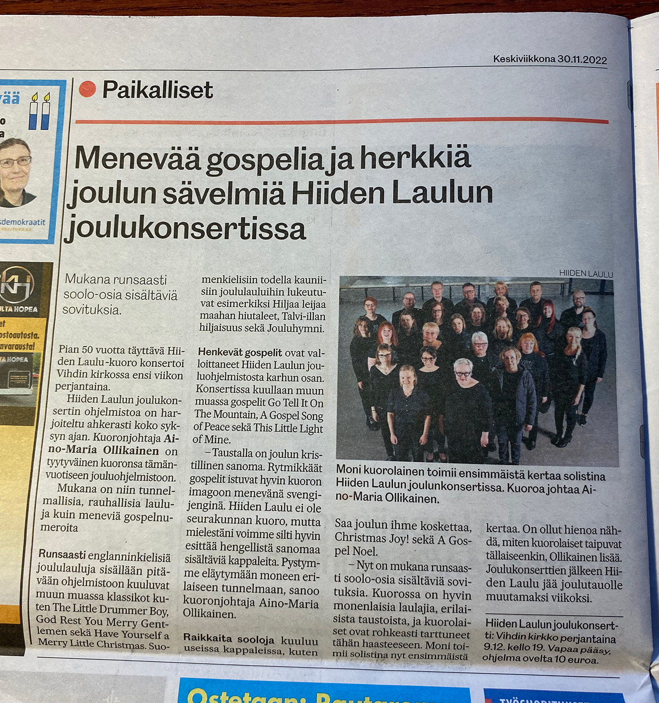 Vihdin Uutiset.
