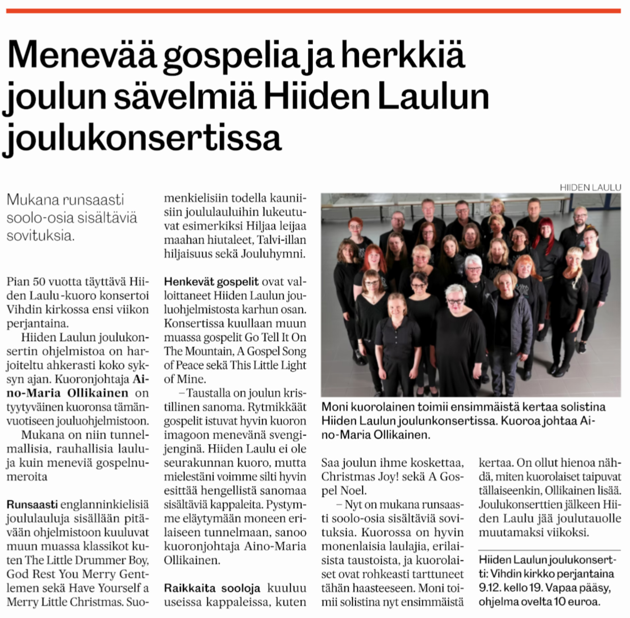 Vihdin Uutiset.
